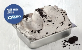 OREO Kit 3D - kompletná zmrzlinová zmes so sušienkami Oreo 6 x 1,75 kg, 6 x 400 g
